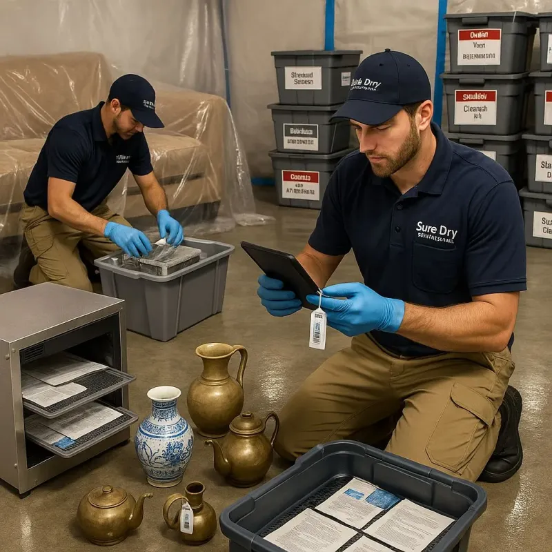 Content Protection and Restoration process in Golden Valley, MN