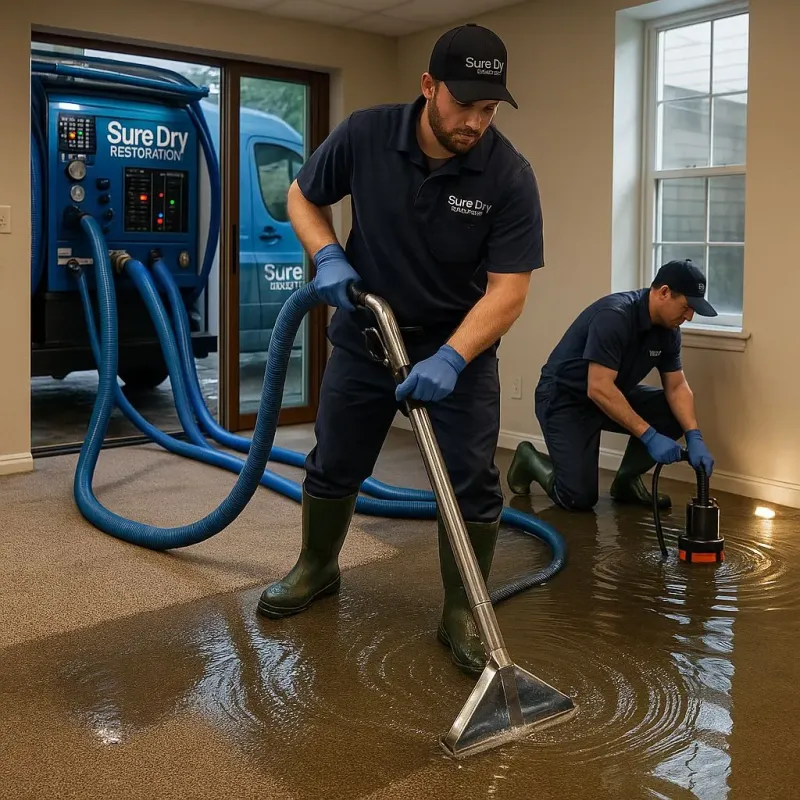 Water Extraction and Removal process in Golden Valley, MN